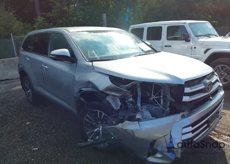 2019 Toyota Highlander Le из США, поврежденный, VIN 5TDBZRFH0KS709981